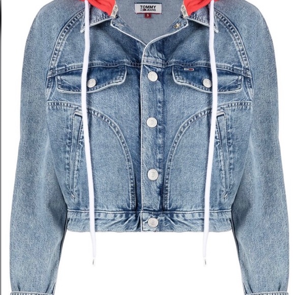 Denim Tommy Hilfiger Denim Hoodie Jacket - Picture 2 of 12